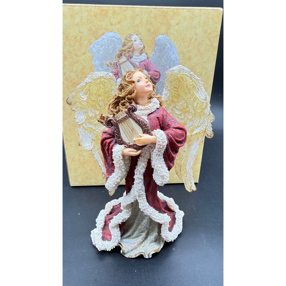 Boyds Charming Angels Collection Vanessa Harmony of the Holidays Figurine